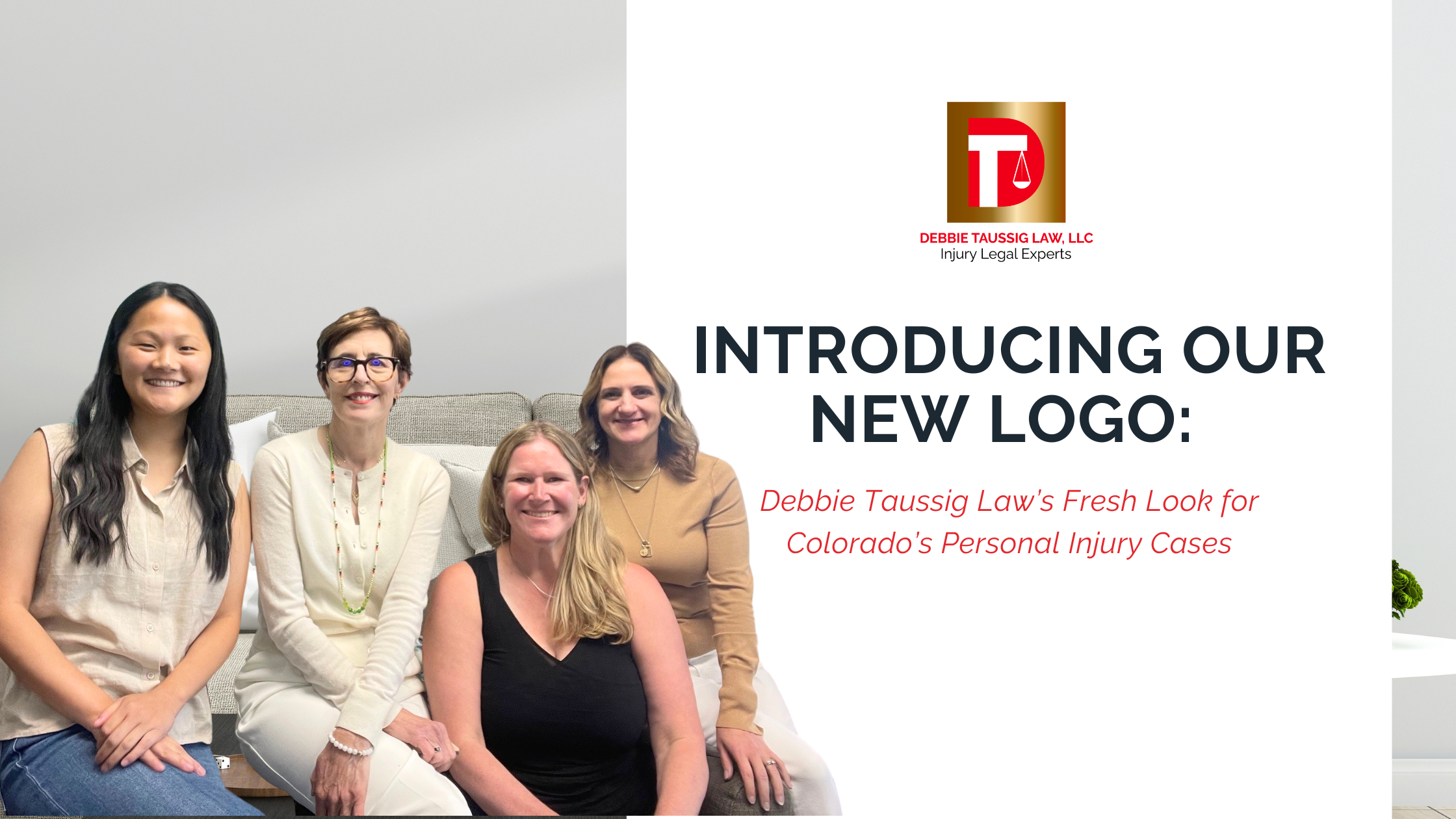 Introducing Our New Logo: Debbie Taussig Law’s Fresh Look for Colorado’s Personal Injury Cases