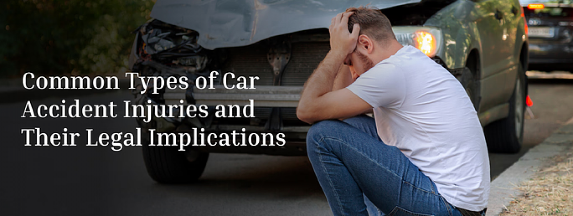 common types of car accident injuries